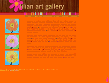 Tablet Screenshot of lilianartgallery.com